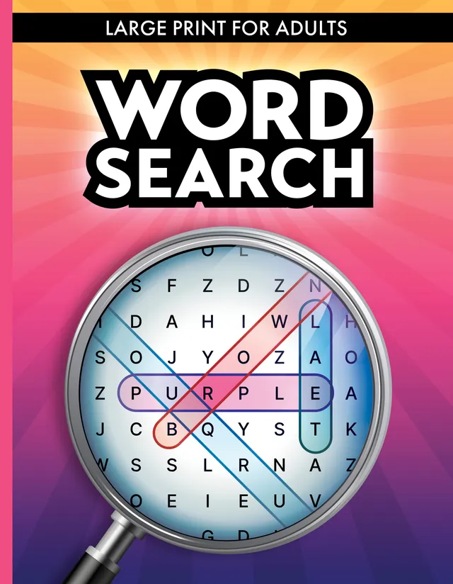 Large Print Word Search